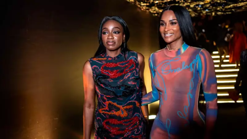 Ciara Stuns Lagos Fashion Week 2025 in Stunning Green Gown - See the Breathtaking Look!