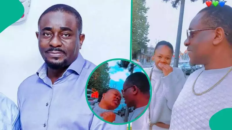 Emeka Ike's New Wife Stirs Reactions with Romantic PDA Video - 'What Happened to First Wife?'