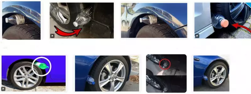Nigerian Driver's Genius Hack: Plastic Bottles on Tyres Spark Online Frenzy