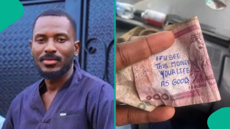 Nigerian Man's ₦200 Note Discovery Goes Viral - See What Was Written on It!