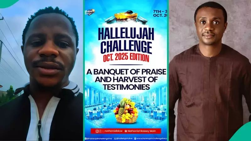 Nigerian Man's Viral Discovery: Shocking Truth About Nathaniel Bassey's Hallelujah Challenge YouTube Stream