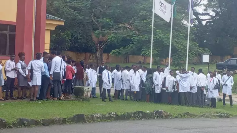 Unical Pharmacy Students Protest Over Accreditation Delay, Future Careers at Risk