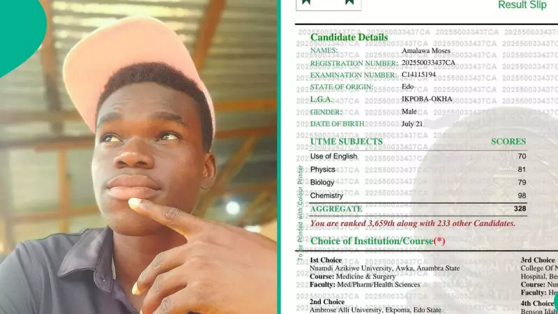 UNIZIK Student's 328 Score Sparks Emotional Outburst - 'Don't Kill Me' Plea Goes Viral