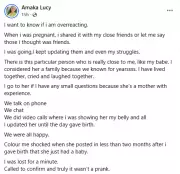 Naija Babe Shares Painful Betrayal: 'My Padi Wey I Dey Update About My Pregnancy Journey Hide Her Own From Me'