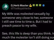 Naija Husband Explains Why He Stopped Wife From Exposing Her S*xual Abuser - Shocking Reason Don Cast