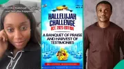Nigerian Lady Shares Emotional Testimony After Joining Hallelujah Challenge - Tears Flow in Viral Video