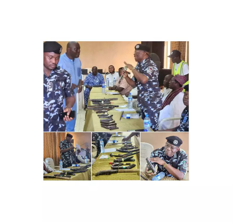 17 Arms Surrendered as Repentant Cultists Embrace Peace in Ondo