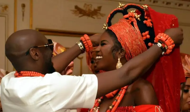 2Baba and Wife Natasha Welcome Baby Boy in Benin City