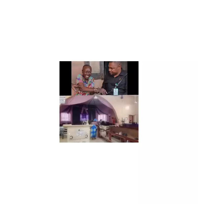 Activist Harrison Gwamnishu Finds Elderly Woman from Kwara Church Attack