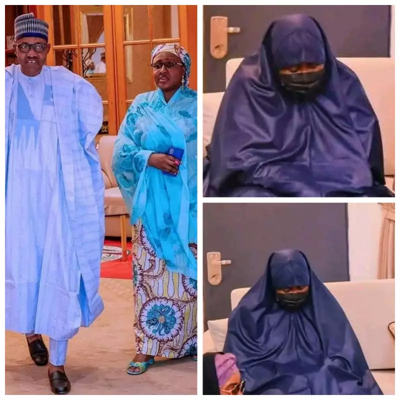 Aisha Buhari Completes Mourning Period as Daughter Zahra Prays