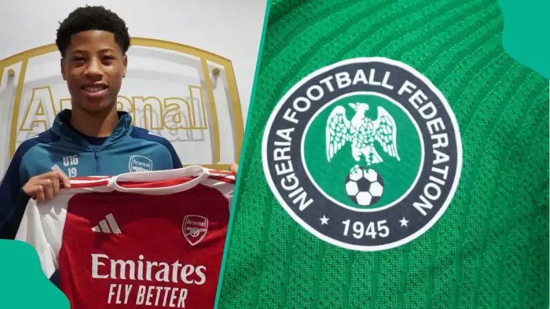 Arsenal's Nigerian Prodigy Nduka Scores Hat-Trick, NFF on Alert