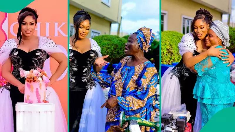 Chika Ike Empowers 40 Women with Sewing Machines on 40th Birthday