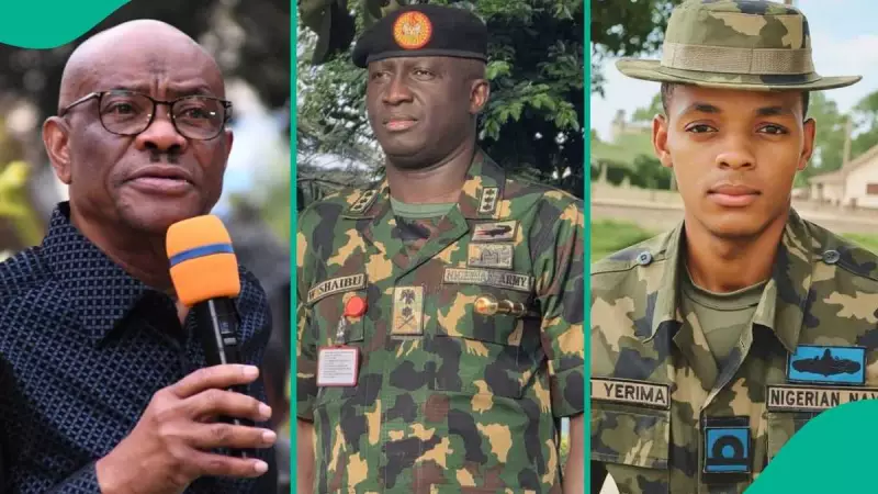 COAS Waidi Shaibu's Cryptic Reaction to Wike vs Naval Officer Land Dispute