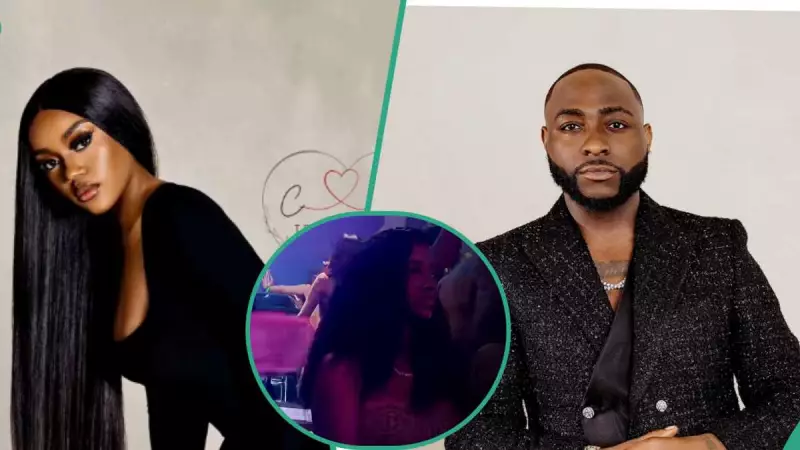 Davido's 33rd Birthday: Chioma's Unhappy Expression Trends During Nightclub Celebration