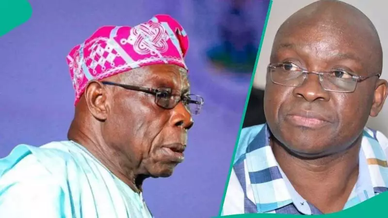 Fayose Reveals He Wanted to Hit Obasanjo With Mic at 65th Birthday