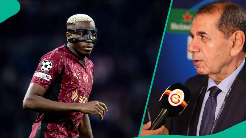 Galatasaray President Confirms Osimhen's Return Date for Fenerbahce Derby
