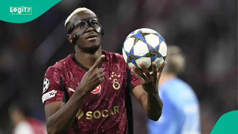 Galatasaray's Financial Windfall: How Much They Earned From Osimhen's Sensational UCL Hat-Trick