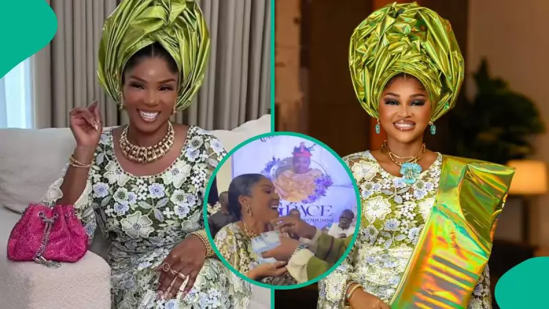 Iyabo Ojo Steals Show at Mercy Aigbe's Mum Burial Party, Celeb Money Rains