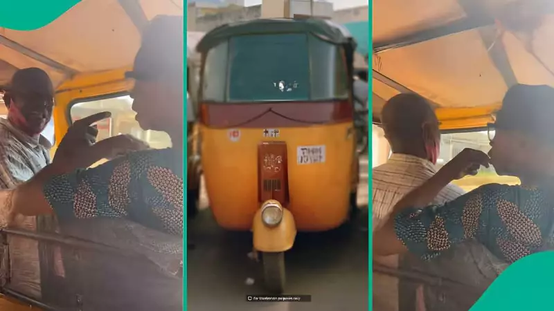Keke Driver's Viral Clash: "I Have Two Wives, I'm Rich" Argument Trends
