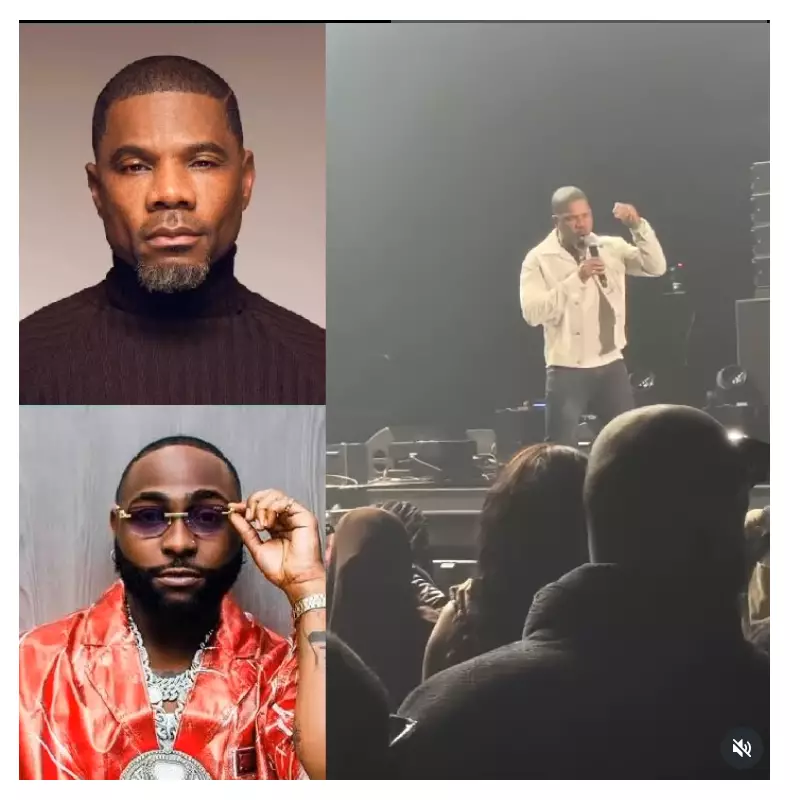 Kirk Franklin Prays for Nigeria at Davido's Atlanta Concert