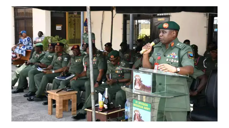 Maj.-Gen. Mijinyawa Charges Newly Promoted Army Warrant Officers