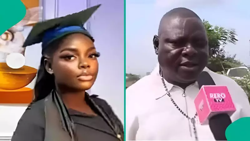 Nigerian Dad Steals Spotlight at Daughter's Graduation, Video Goes Viral