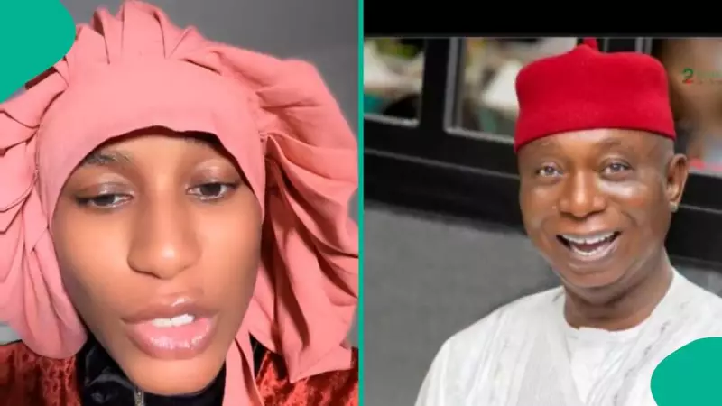 Nigerian Lady Apologizes to Senator Ned Nwoko on Regina Daniels' Behalf
