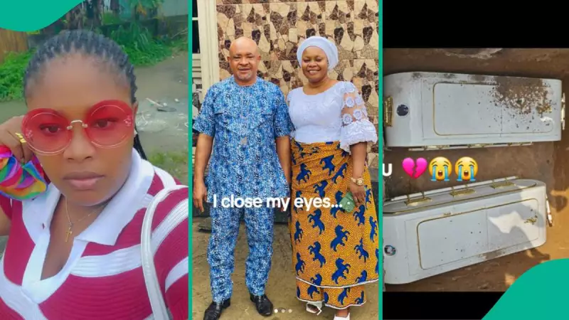 Nigerian Lady Mourns Parents Who Died Simultaneously