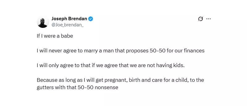 Nigerian Man: Women Should Reject 50-50 Finance Marriage Proposals