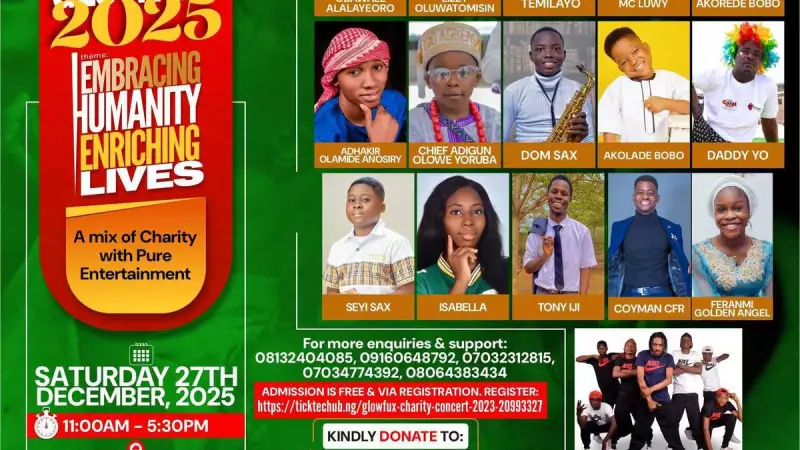 Peak Milk, 7Up & Gala Partner for GLOWFUX 9.0 Charity Concert in Lagos
