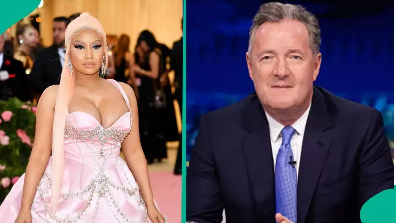 Piers Morgan Speaks Igbo to Nicki Minaj, Sparks Global Nigeria Debate