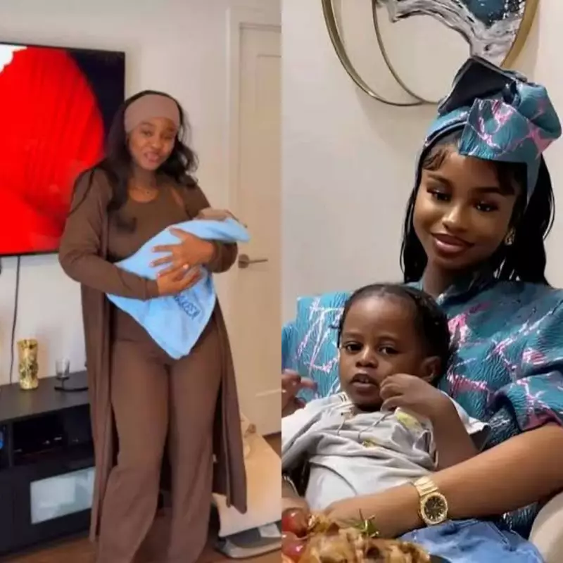 Priscilla Ojo's Son Meets Mohbad's Son Liam: The Heartwarming First Encounter That Broke The Internet!