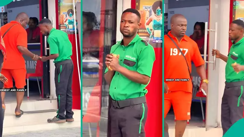 Security Guard's Heartwarming Reaction to Unexpected Tip Goes Viral