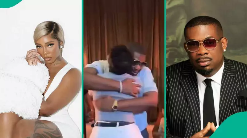 Tiwa Savage Kneels for Don Jazzy: Cultural Respect or Age Debate?