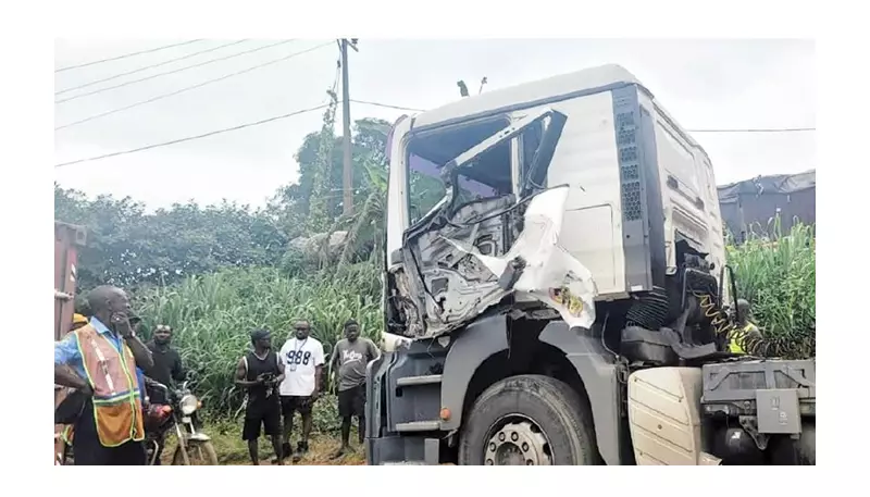 Tragedy in Ogun: Cement Truck Claims Minor's Life, Leaves Three Critically Injured | Road Safety Alert