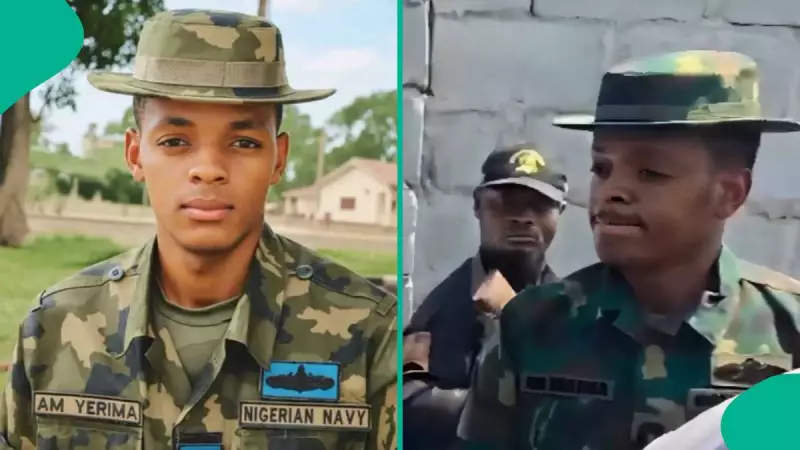 Wike vs Navy Officer: Lt. Yerima's Unflinching Gaze During Confrontation