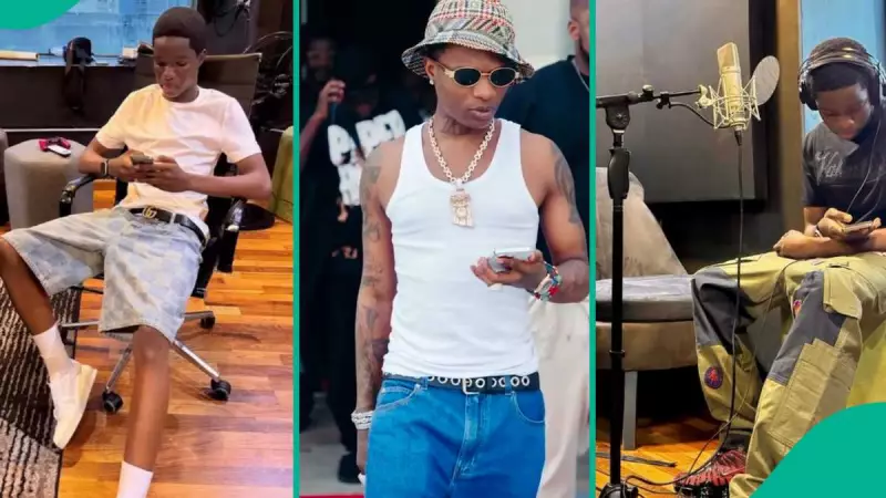 Wizkid's Son Champz, 14, Makes History with No. 1 Debut EP