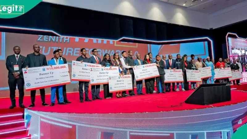 Zenith Bank Awards N140m to 10 African Startups at 2025 Tech Fair