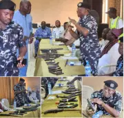 17 Arms Surrendered as Repentant Cultists Embrace Peace in Ondo