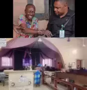 Activist Harrison Gwamnishu Finds Elderly Woman from Kwara Church Attack