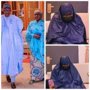 Aisha Buhari Completes Mourning Period as Daughter Zahra Prays