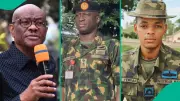COAS Waidi Shaibu's Cryptic Reaction to Wike vs Naval Officer Land Dispute