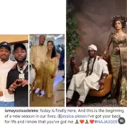 Davido's Brother Ayoola Adeleke Ties the Knot! See Stunning Photos from the Traditional Wedding