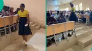 Husband's Hilarious Exam Room Surprise: Wife as Invigilator Sparks Classroom Drama