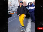 Justin Bieber Hurts Ribs in Electric Skateboard Fall, Pushes Through Coachella Rehearsal