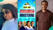 Lady Shares Eye-Opening Observation About Nathaniel Bassey's Wife During Powerful Hallelujah Challenge Sermon