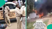 Lagos Immigration Office Torched After Stray Bullet Hits Woman