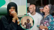 Man Kneels to Spray Money on 2Baba's Wife Natasha at Birthday Party