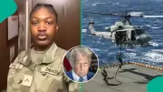 Nigerian in US Army Sends 'Scary' Message Amid Trump Threats: 'We're Coming'