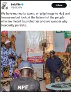 Nigerian Pilgrimage Funding Sparks Security Equipment Debate